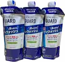 ビオレカード　髪も洗える　薬用ボディウォッシュ　本体＆詰替え✕5セット 花王 ビオレガード 髪も洗える薬用ボディウォッシュ ナチュラル